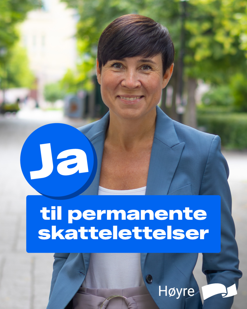 Permanent skattelette. Ja takk!